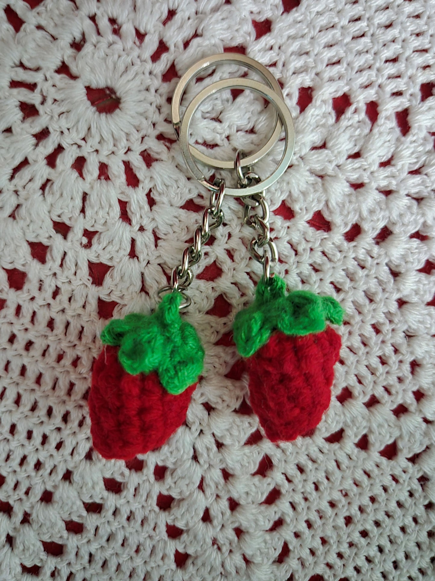 STRAWBERRY KEYCHAIN